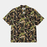 CARHARTT WIP LUMEN SHIRT I031660 SHORT SLEEVE BLACK - Shoelosophy