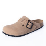 BIRKENSTOCK BOSTON WIRE BUCKLE 1031573 SANDCASTLE MADE IN GERMANY - Shoelosophy