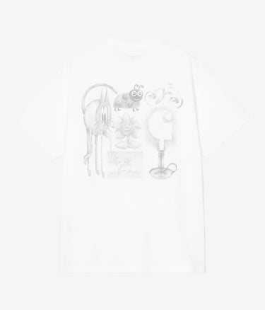 CARHARTT WIP OKNICEOK 01 T-SHIRT I035440 WHITE - Shoelosophy