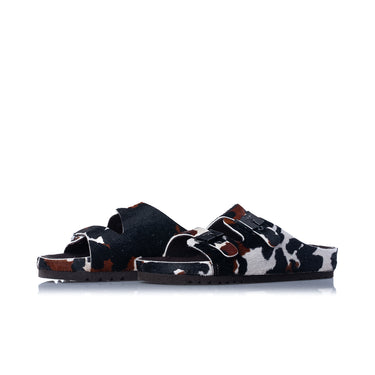 SCHOLL KIM SANDALE PONY HAIR F00917 KUHLEDER - Shoelosophy
