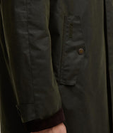 BARBOUR X BARACUTA TRENCHCOAT BRCOS1157 WAX OLIVE - Shoelosophy