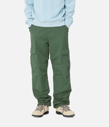 CARHARTT WIP REGULAR CARGO PANT I030475 WALL GARMENT DYED - Shoelosophy