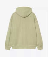 CARHARTT WIP HOODED NELSON JACKET I033064 GENTLE GREEN GARMENT DYED - Shoelosophy