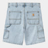 CARHARTT WIP 더블 니 쇼트 I034867 HEAVY STONE BLEACHED - Shoelosophy