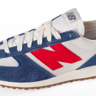 NEW BALANCE 471 U471AK NAVY LINEN TRUE RED - Shoelosophy