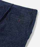 UNIVERSAL WORKS MILITARY CHINO 33651 FUTURE DENIM INDIGO - Shoelosophy