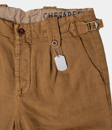 CHESAPEAKE'S FIELD KURZES LEINEN NAVARRE CHSPKPE26-104 TABAK - Shoelosophy