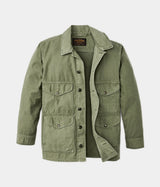 FILSON FIELD CUISER JACKET FMCPS0118 WASHED FATIGUE GREEN REVERSE SATEEN - Shoelosophy