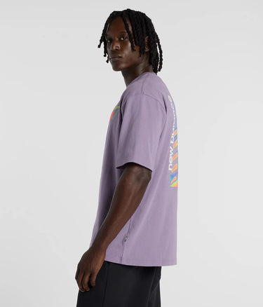 뉴발란스 트라이 로고 히트맵 티셔츠 MT61V4ZG CANDID VIOLET - Shoelosophy