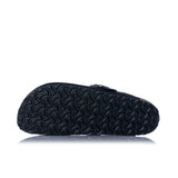 BIRKENSTOCK BOSTON BS SCHWARZ 059463 HERGESTELLT IN DEUTSCHLAND GEÖLTES LEDER - Shoelosophy