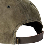 FILSON OIL TIN LOW PROFILE LOGGER CAP FMACC0261 OTTER GREEN GEWACHST - Shoelosophy
