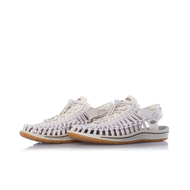 KEEN WOMENS UNEEK 1026231 NATURAL CANVAS BIRCH - Shoelosophy