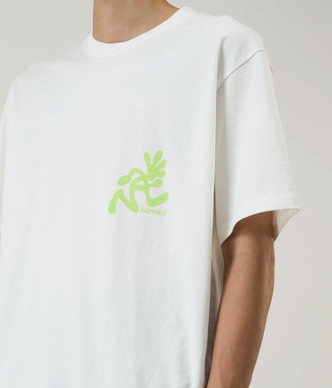 GRAMICCI RUNNING MAN TEE G6SU-T107 WEISS - Shoelosophy