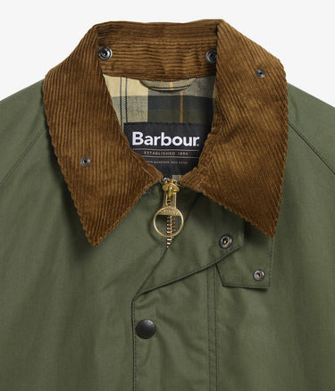 BARBOUR HERITAGE オーバーサイズ トランスポート ジャケット MWX1678GN32 ライトモスワックス仕上げ - Shoelosophy
