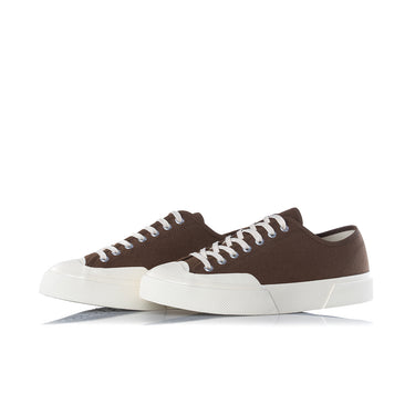 SUPERGA ARTIFACT 2432 WORKS LOW CUT COTTON GREEN DARK OLIVE OFF WHITE - Shoelosophy