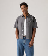 LEVI'S ZANDT CROPPED SHIRT 003NV-0000 IAN SMOKED PEARL - Shoelosophy