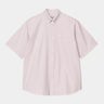 CARHARTT WIP BRAXTON SHIRT I031454 HORTENSIA KURZE ÄRMEL - Shoelosophy