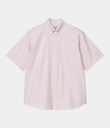 CARHARTT WIP BRAXTON SHIRT I031454 HORTENSIA SHORT SLEEVES - Shoelosophy