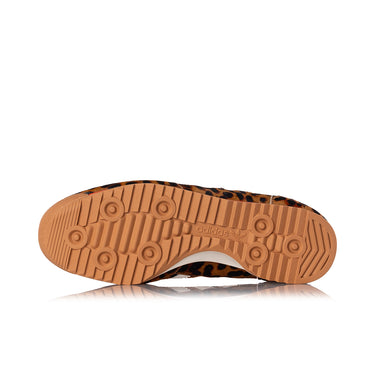 ADIDAS WOMENS SL 72 OG JI0189 DARK BROWN OFF WHITE LEOPARD PRINT - Shoelosophy