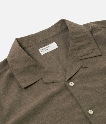 UNIVERSAL WORKS SAL ROAD SHIRT 34181 FEINE BIO-BAUMWOLLE - Shoelosophy