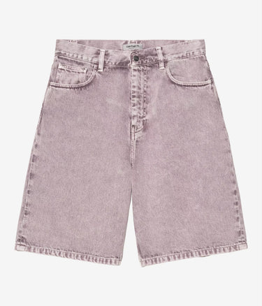 CARHARTT WIP WOMEN'S BRANDON SHORT I 036530 COSY PURPLE CHALK WASH - Shoelosophy