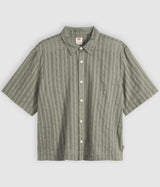 LEVI'S LAMA ボクシーシャツ 005GH-0002 MULLED BASIL - Shoelosophy