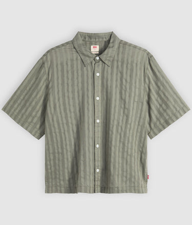 LEVI'S LAMA BOXY SHIRT 005GH-0002 MULLED BASIL - Shoelosophy