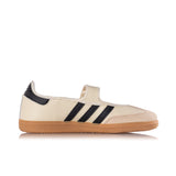 ADIDAS WOMENS SAMBA JANE JR7338 CREAM WHITE BLACK - Shoelosophy