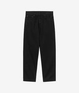 CARHARTT WIP AARON PANT I036728 BLACK RINSED - Shoelosophy