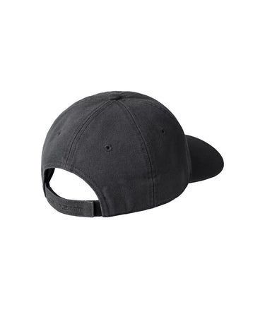 CARHARTT WIP CANVAS CAP I036654 BLACK STONE WASHED - Shoelosophy