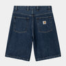 CARHARTT WIP BRANDON SHORT I031921 BLUE STONE WASHED - Shoelosophy