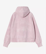 CARHARTT WIP WOMENS HOODED PAINTER JACKET I036842 HORTENSIA DESTROY WASH SPLATTER - Shoelosophy