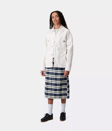 CARHARTT WIP WOMENS OG MICHIGAN COAT JACKET I031570 WAX RINSED - Shoelosophy