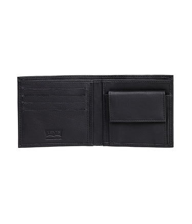 LEVI'S VINTAGE TWO HORSE WALLET 77173-0363 CAVIAR BLACK - Shoelosophy