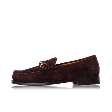 SEBAGO CITYSIDES JOE MODENA SUEDE 77123BW DUNKELBRAUN BIT LOAFER - Shoelosophy