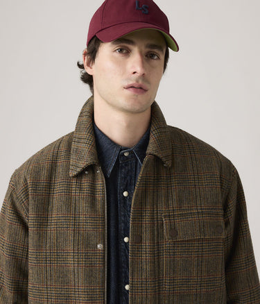 LEVI'S WELLS UTILITY INSULATED JACKET JACE PLAID BRACKEN - Shoelosophy