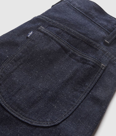 LEVI'S ブルータブ ネイビー フレア 日本製 0033W-0000 ブライトリンス加工 - Shoelosophy