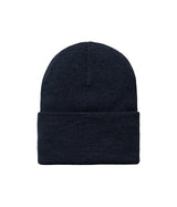 CARHARTT WIP ACRYLIC WATCH HAT I020175 DARK NAVY HEATHER - Shoelosophy