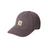 CARHARTT WIP CANVAS CAP I036654 SHALE STONE WASHED - Shoelosophy