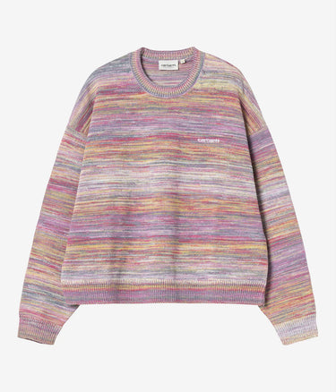 CARHARTT WIP WOMENS KEENAN SWEATER I036172 GENTLE PURPLE - Shoelosophy