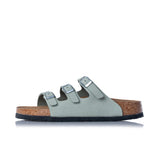 BIRKENSTOCK FLORIDA FRESH 1030319 PURE SAGE MADE IN GERMANY - Shoelosophy