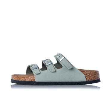 BIRKENSTOCK FLORIDA FRESH 1030319 PURE SAGE MADE IN GERMANY - Shoelosophy