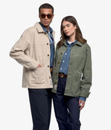 SEBAGO DORR HERRINGBONE JACKET 741274W GREEN LICHEN - Shoelosophy