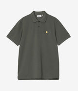 CARHARTT WIP CHASE PIQUE 폴로 I023807 리프 그린 - Shoelosophy
