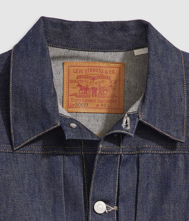 LEVI'S VINTAGE CLOTHING 1936 TYPE 1 재킷 70506-0028 블루 인디고 리지드 MADE IN JAPAN 수축 핏 - Shoelosophy