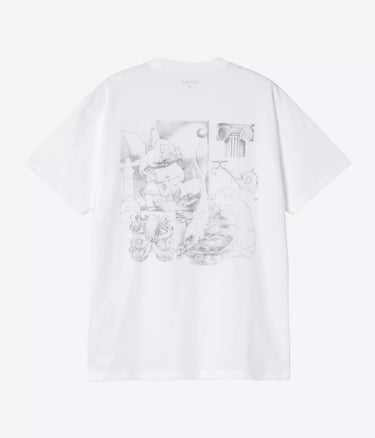 CARHARTT WIP OKNICEOK 02 T-SHIRT I035550 WHITE - Shoelosophy
