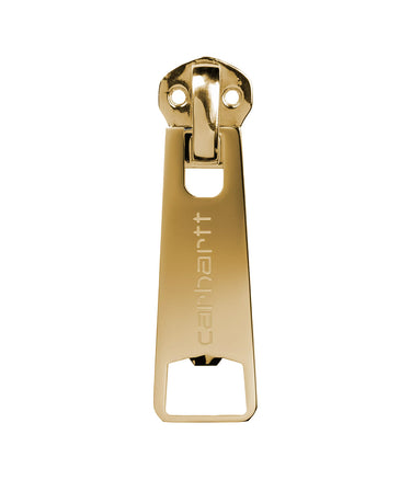 CARHARTT WIP ZIP FLASCHENÖFFNER I034915 EDELSTAHL GOLD - Shoelosophy