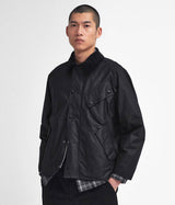 BARBOUR INTERNATIONAL A7 PACEMASTER WAX JACKET MWX2379 BK71 BLACK - Shoelosophy