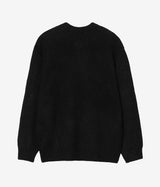 CARHARTT WIP CHEDDA SWEATER I035593 SCHWARZ GLASSY PINK - Shoelosophy