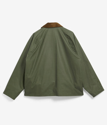 BARBOUR HERITAGE ÜBERGROßE TRANSPORTJACKE MWX1678GN32 LIGHT MOSS WAXED - Shoelosophy